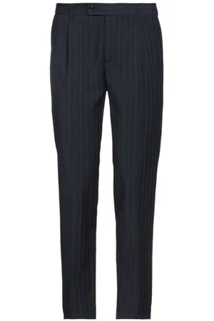 GREY DANIELE ALESSANDRINI BOTTOMWEAR - Trousers - on YOOX.com