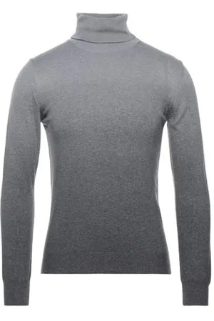 GREY DANIELE ALESSANDRINI KNITWEAR - Turtlenecks - on YOOX.com