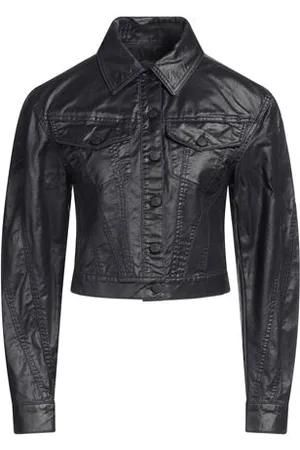 MUGLER COATS & JACKETS - Denim outerwear - on YOOX.com