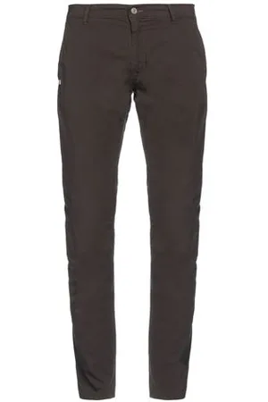 GREY DANIELE ALESSANDRINI BOTTOMWEAR - Trousers - on YOOX.com