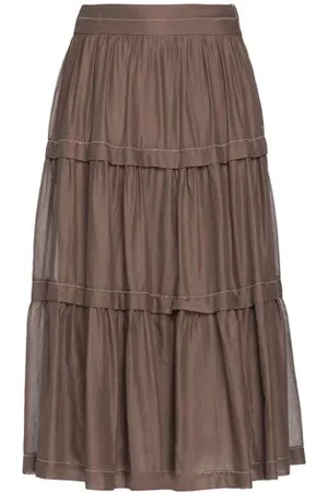 PESERICO SIGN BOTTOMWEAR - Midi skirts - on YOOX.com