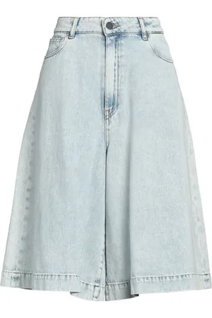 LIVIANA CONTI BOTTOMWEAR - Denim shorts - on YOOX.com
