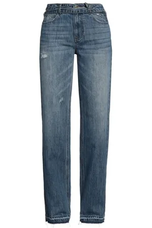 GAËLLE BOTTOMWEAR - Jeans - on YOOX.com
