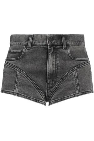 MUGLER BOTTOMWEAR - Denim shorts - on YOOX.com