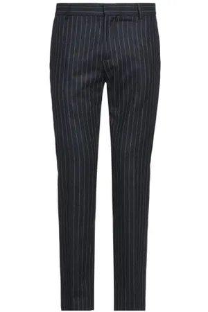 GREY DANIELE ALESSANDRINI BOTTOMWEAR - Trousers - on YOOX.com