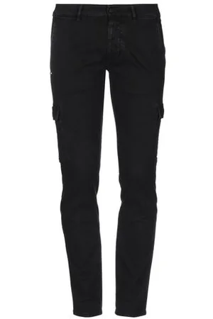 GREY DANIELE ALESSANDRINI BOTTOMWEAR - Trousers - on YOOX.com