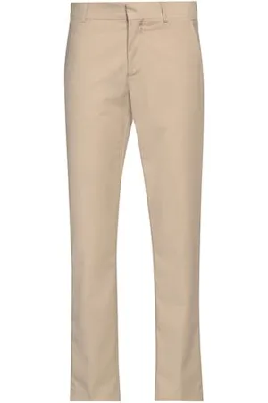 GREY DANIELE ALESSANDRINI BOTTOMWEAR - Trousers - on YOOX.com