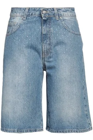 Ermanno Firenze BOTTOMWEAR - Denim shorts - on YOOX.com