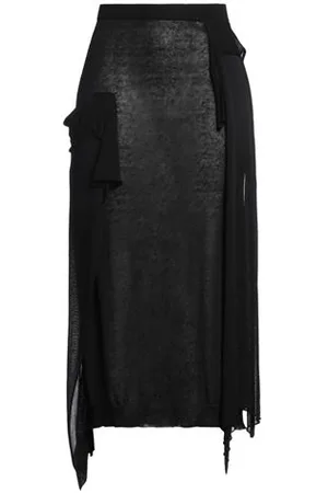YOHJI YAMAMOTO BOTTOMWEAR - Midi skirts - on YOOX.com