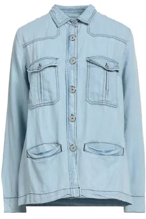 Jacob Cohen TOPWEAR - Denim shirts - on YOOX.com
