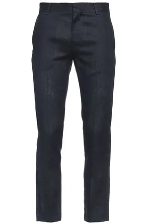 GREY DANIELE ALESSANDRINI BOTTOMWEAR - Trousers - on YOOX.com