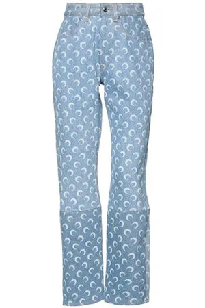 Marine Serre BOTTOMWEAR - Jeans - on YOOX.com