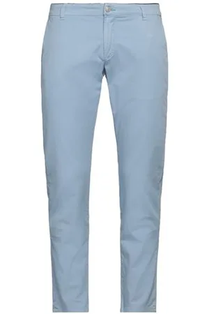 GREY DANIELE ALESSANDRINI BOTTOMWEAR - Trousers - on YOOX.com