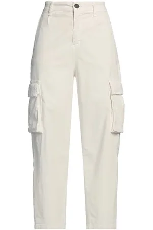 White Wise BOTTOMWEAR - Trousers - on YOOX.com