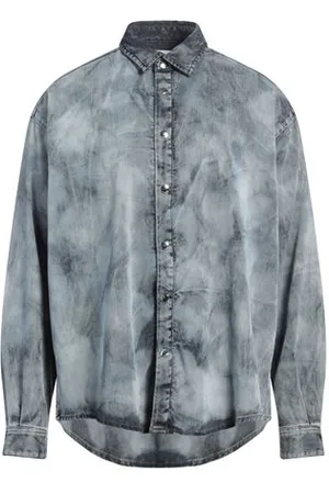 LANEUS TOPWEAR - Denim shirts - on YOOX.com
