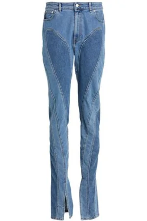 MUGLER BOTTOMWEAR - Jeans - on YOOX.com