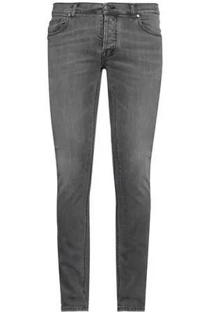 GREY DANIELE ALESSANDRINI BOTTOMWEAR - Jeans - on YOOX.com