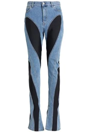MUGLER BOTTOMWEAR - Jeans - on YOOX.com