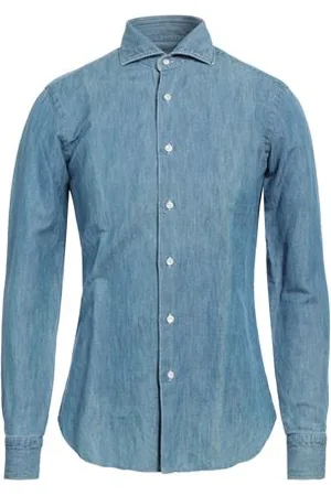 BARBA TOPWEAR - Denim shirts - on YOOX.com
