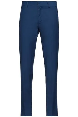 GREY DANIELE ALESSANDRINI BOTTOMWEAR - Trousers - on YOOX.com