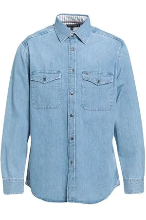 Tommy Hilfiger TOPWEAR - Denim shirts - on YOOX.com