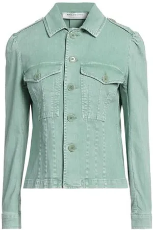 Serafini COATS & JACKETS - Denim outerwear - on YOOX.com