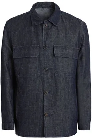 LARDINI TOPWEAR - Denim shirts - on YOOX.com