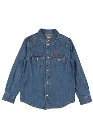 Diesel TOPWEAR - Denim shirts - on YOOX.com