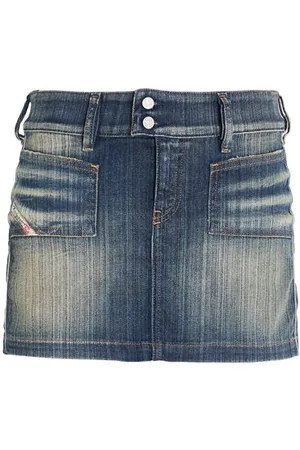 Diesel BOTTOMWEAR - Denim skirts - on YOOX.com