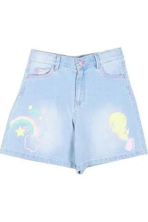 Billieblush BOTTOMWEAR - Denim shorts - on YOOX.com