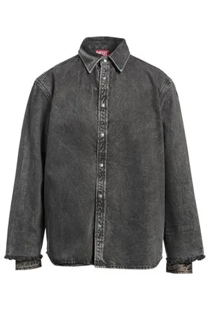 Diesel TOPWEAR - Denim shirts - on YOOX.com