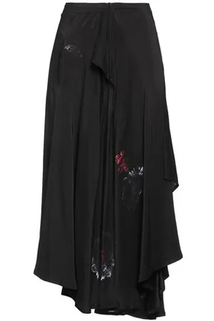 YOHJI YAMAMOTO BOTTOMWEAR - Midi skirts - on YOOX.com