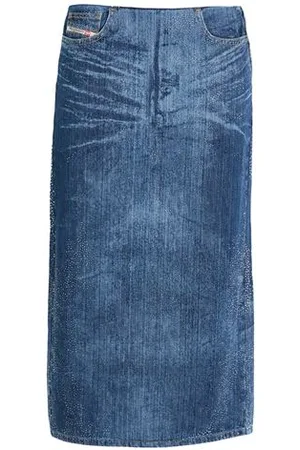 Diesel BOTTOMWEAR - Denim skirts - on YOOX.com