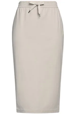 Brunello Cucinelli BOTTOMWEAR - Midi skirts - on YOOX.com
