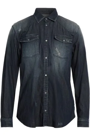 Dondup TOPWEAR - Denim shirts - on YOOX.com
