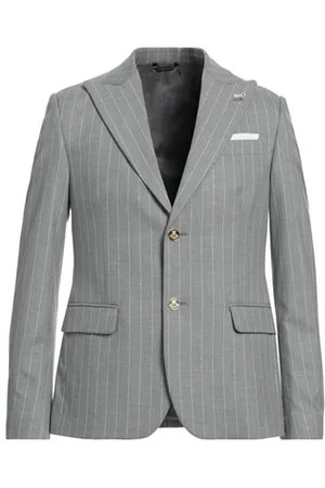GREY DANIELE ALESSANDRINI SUITS and CO-ORDS - Blazers - on YOOX.com