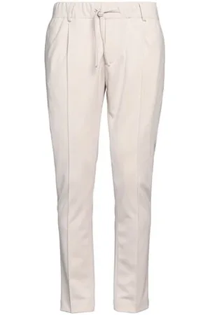 GREY DANIELE ALESSANDRINI BOTTOMWEAR - Trousers - on YOOX.com