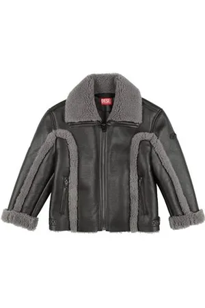 Diesel COATS & JACKETS - Shearling & Teddy - on YOOX.com