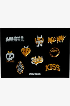 Zadig & Voltaire Stickers Metal Icons