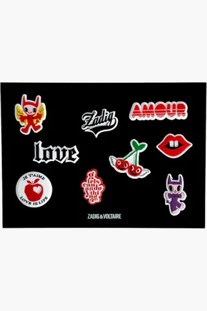 Zadig & Voltaire Stickers Love Icons