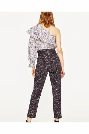 Zara floral & zebra print trousers – Manifesto Woman