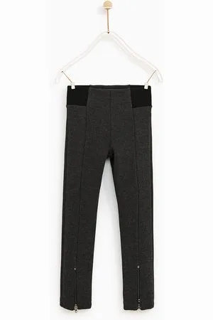 Zara PONTE KNIT LEGGINGS