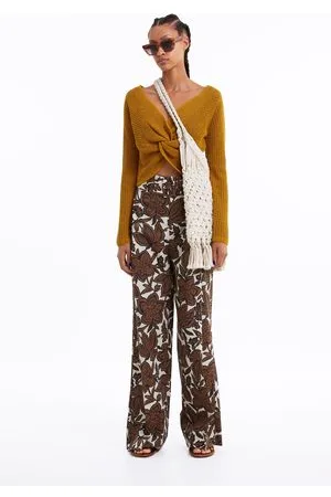 Zara Floral & Printed Pants for Women