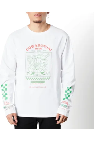 Original Hero Teenage Mutant Ninja Turtles Cowabunga Unisex Long Sleeve T-Shirt - - S