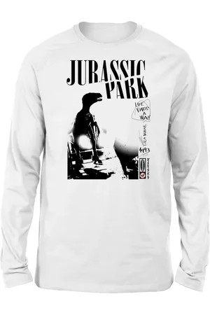 Original Hero Jurassic Park Isla Nublar Punk Unisex Long Sleeved T-Shirt - - S