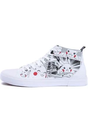Akedo X Pokémon 25th Anniversary White Signature High Top - UK 7 / EU 41