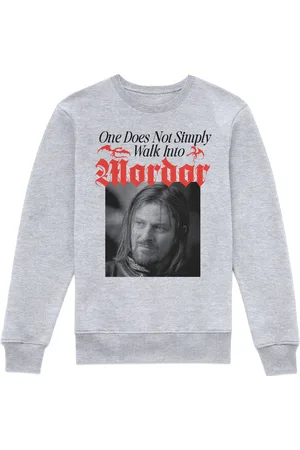 Original Hero Lord Of The Rings Walk Into Mordor Sweatshirt - - S