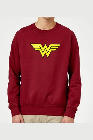 Original Hero Justice League Wonder Woman Logo Sweatshirt - - S