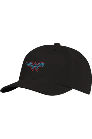 Original Hero Wonder Woman Embroidered Logo Cap - Black