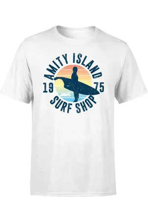 Original Hero Jaws Amity Surf Shop T-Shirt - - S